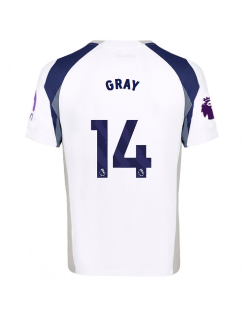 Tottenham Hotspur Archie Gray #14 Replika Hemmakläder 2025-26 Kortärmad Tottenham Hotspur Archie Gray #14 Replika Hemmakläder 2025-26 Kortärmad